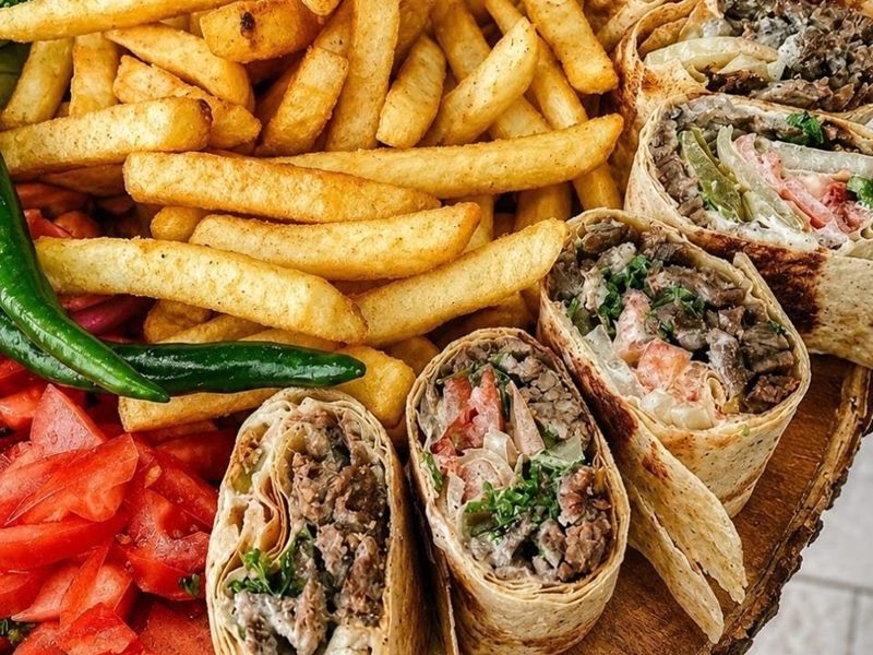 Baron Grill food